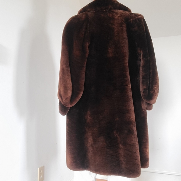 RARE VINTAGE - Faux fur coat - Picture 10 of 16